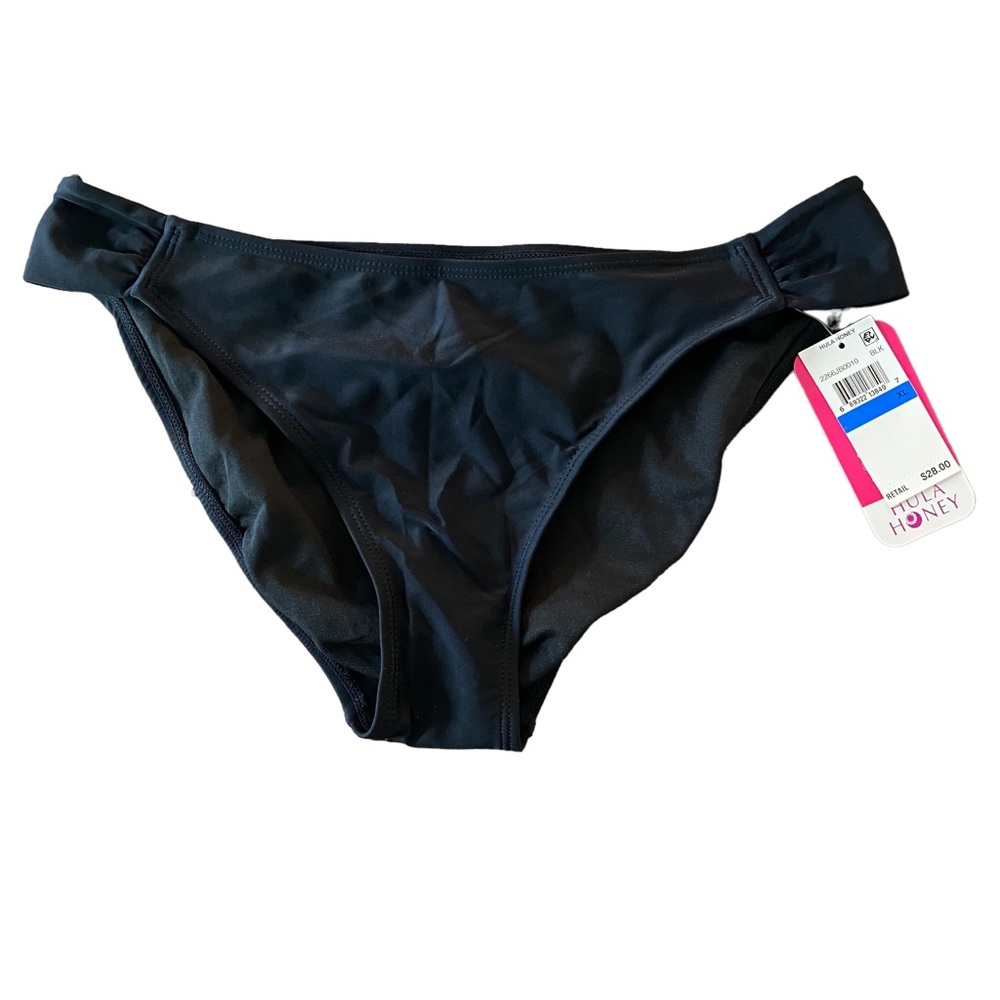 Hula Honey Bathing Suit Bottoms XL Black